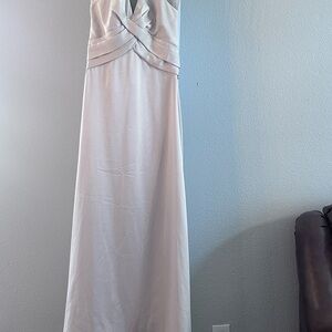 BCBG Max Azria  cream Satin Gown